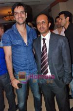 Mr.Sunil Pathare with ActorModel Kapil Khandilwala at The Eminence launch in J W Marriott on 29th Oct 2009.JPG